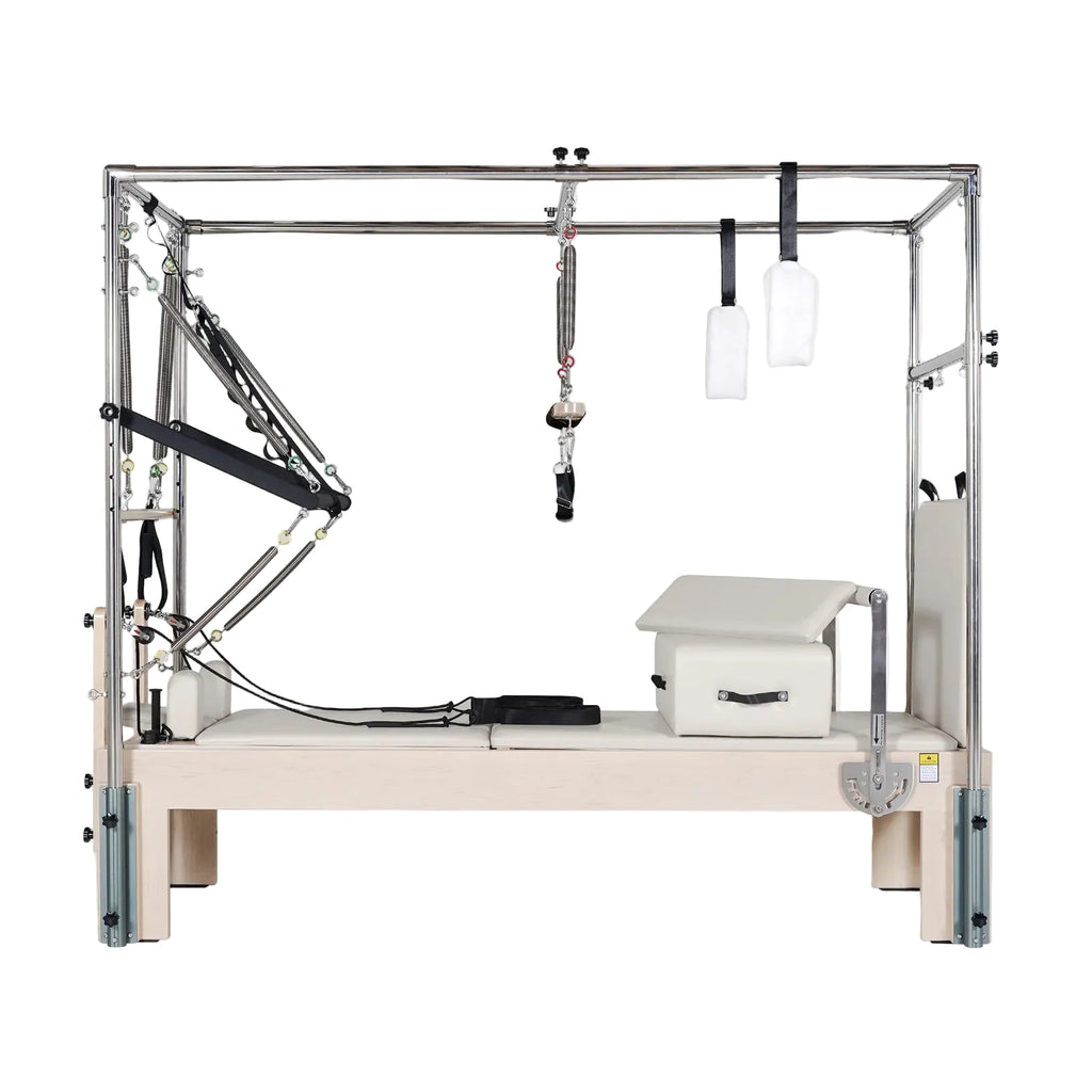 Pilates Reformer 3-en-1 Cadillac & Tower | Érable Massif Pro