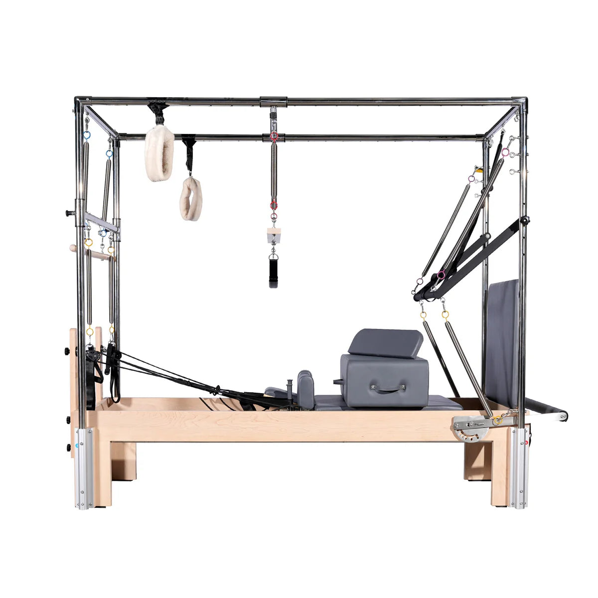 Pilates Reformer 3-en-1 Cadillac & Tower | Érable Massif Pro