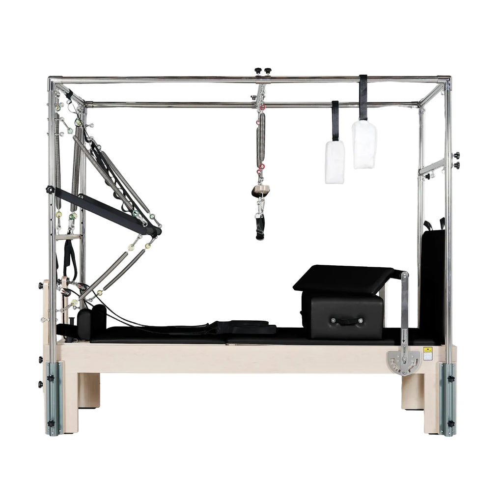 Pilates Reformer 3-en-1 Cadillac & Tower | Érable Massif Pro