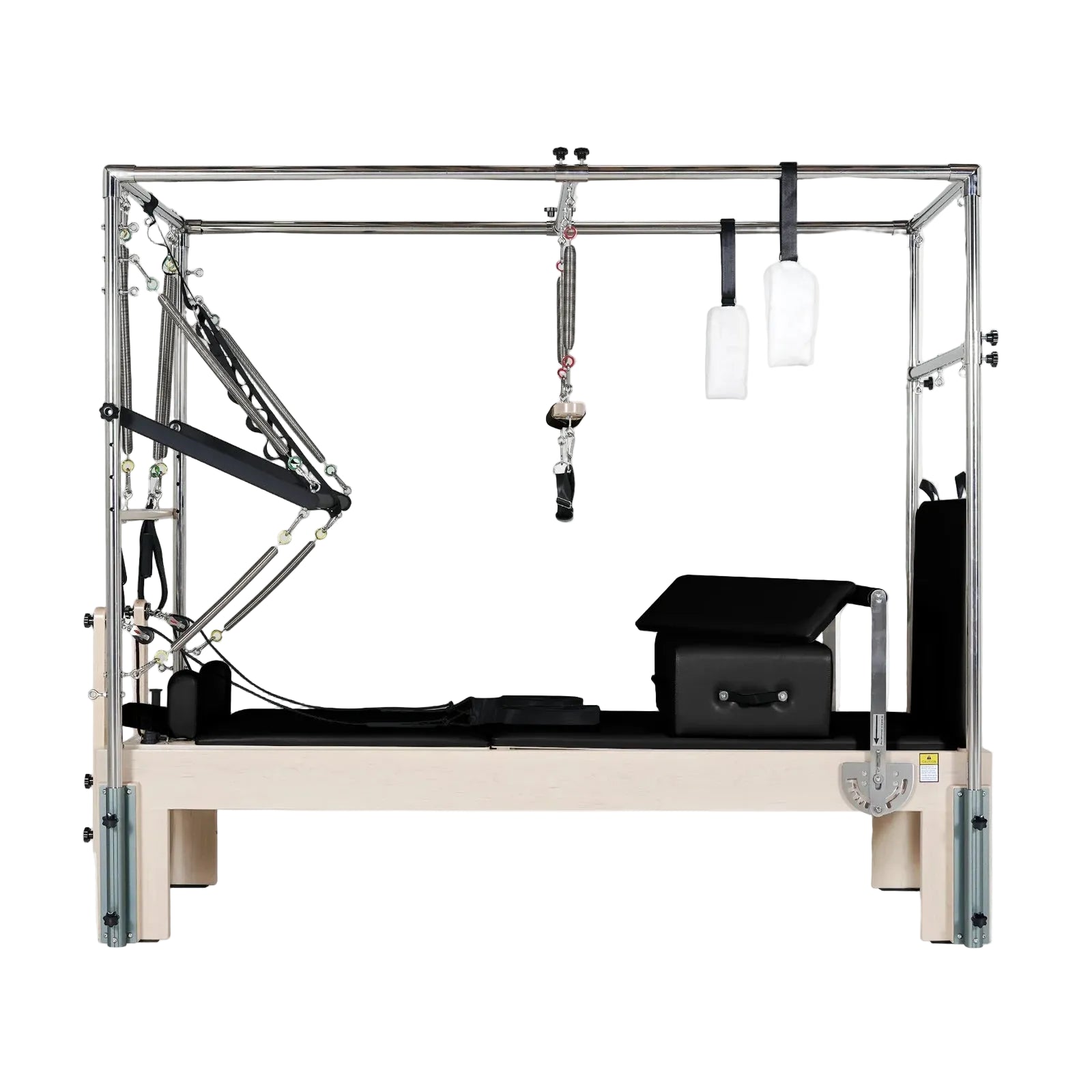 Pilates Reformer 3-en-1 Cadillac & Tower | Érable Massif Pro