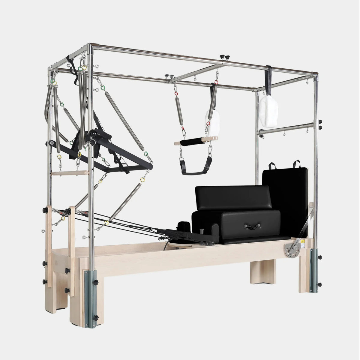 Pilates Reformer 3-en-1 Cadillac & Tower | Érable Massif Pro