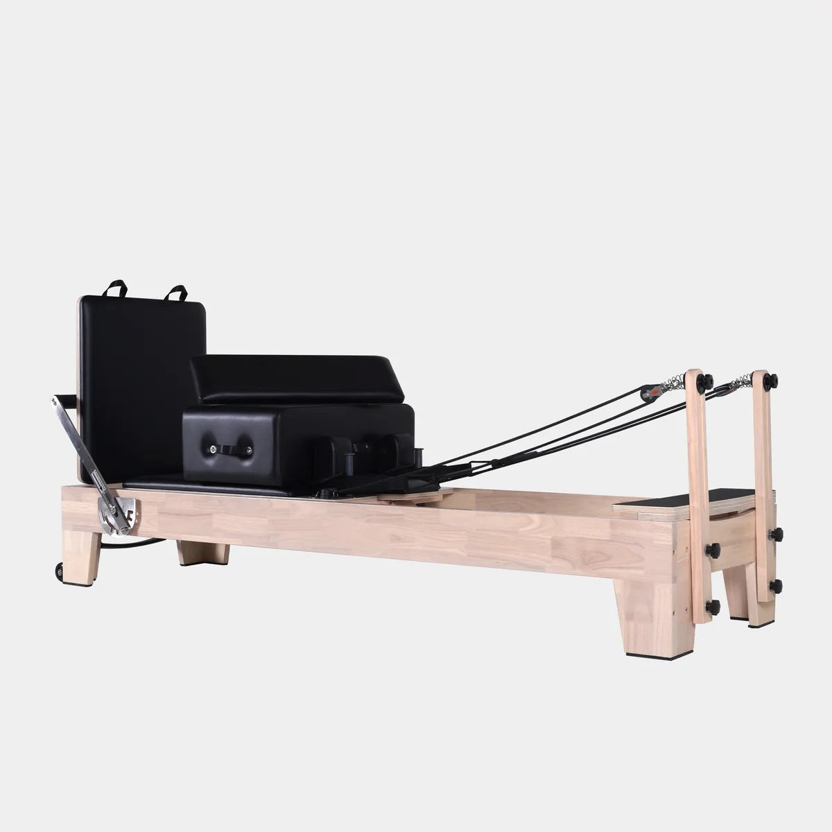 Pilates Reformer Classic en Bois Massif | Modèle Fixe