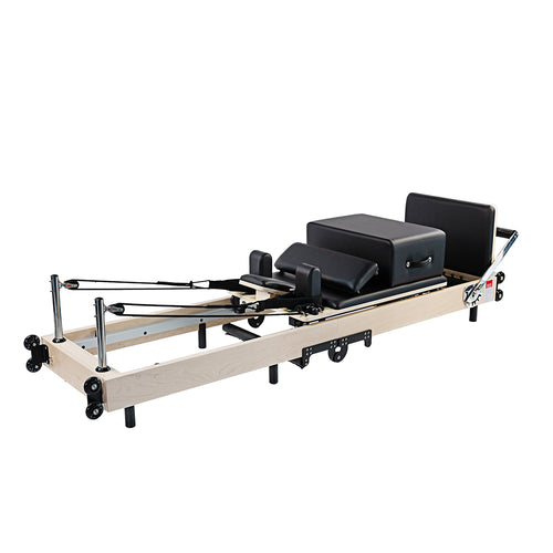 Folding Pilates reformer