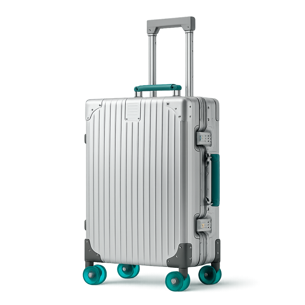 RETRO ALUMINUM SUITCASE