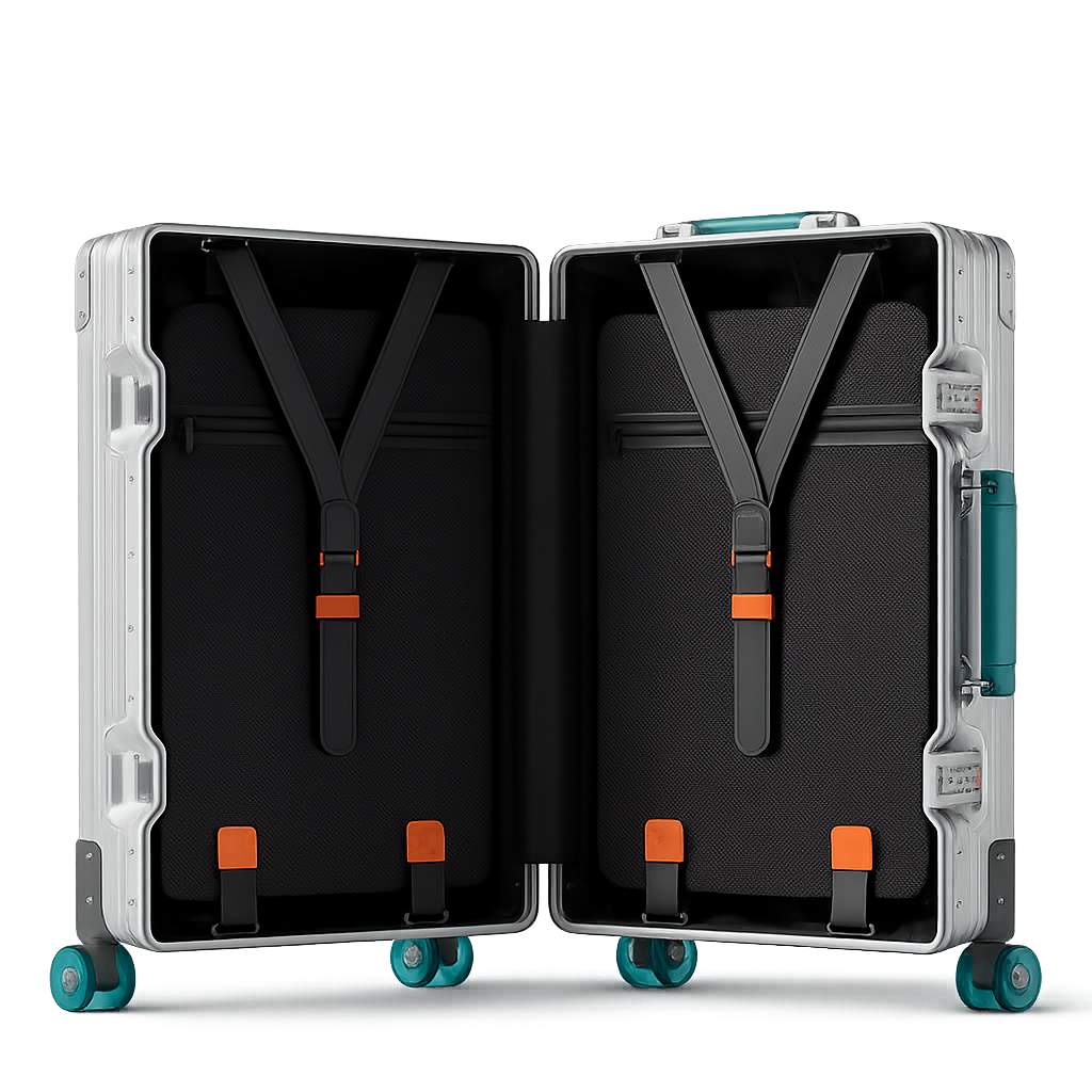 RETRO ALUMINUM SUITCASE