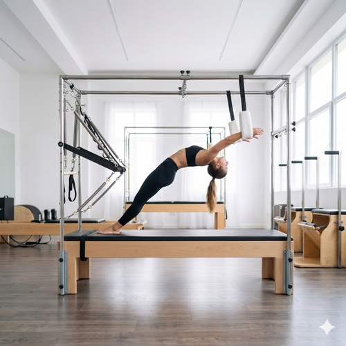 Pilates Reformer Cadillac 3-in-1