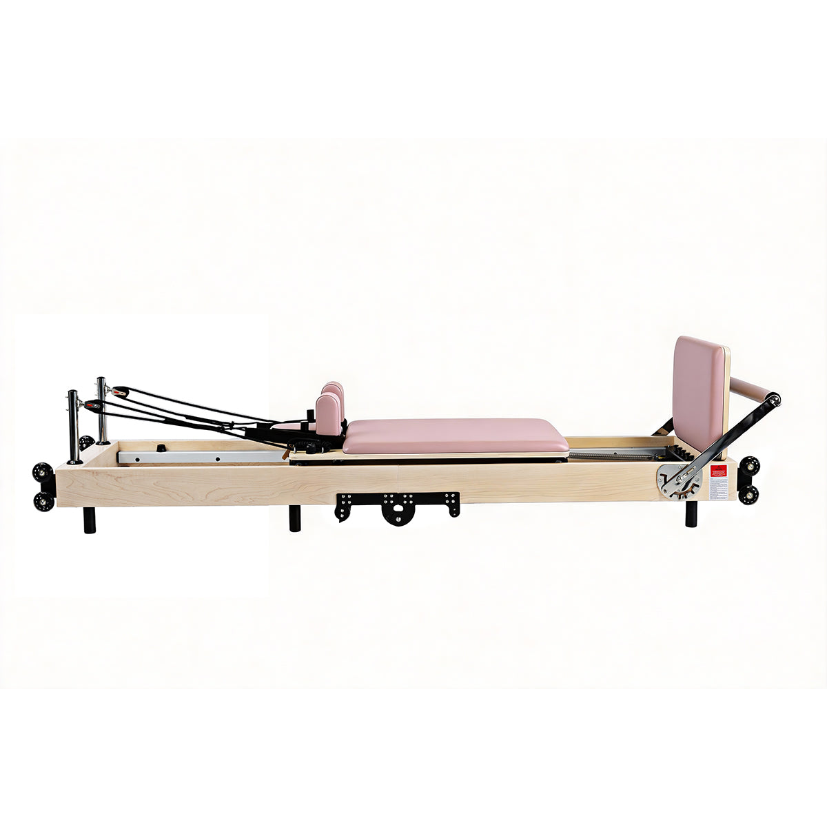 Folding Pilates reformer