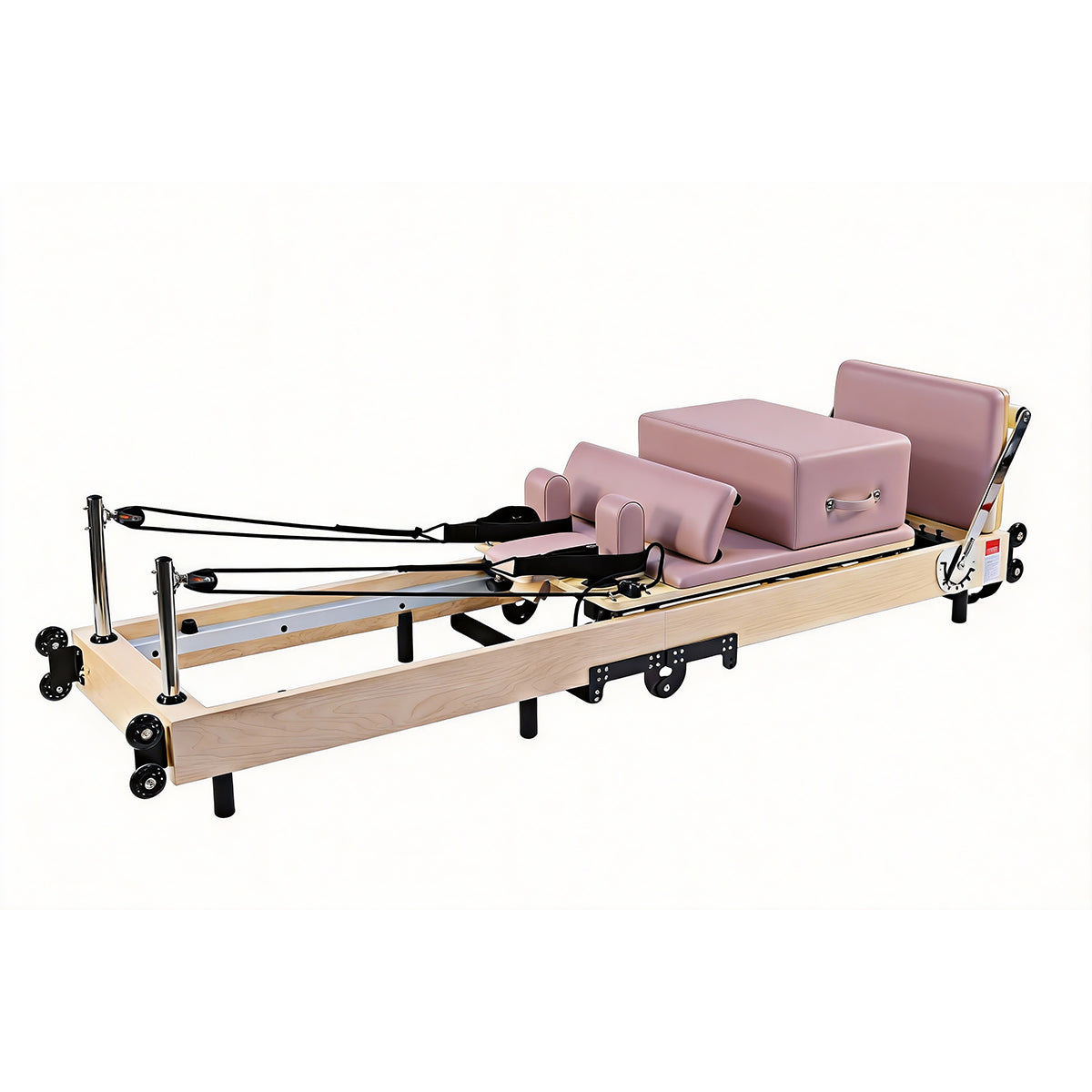 Folding Pilates reformer