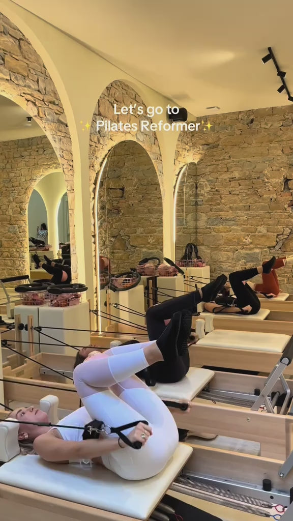Pilates Reformer Classic en Bois Massif | Modèle Fixe